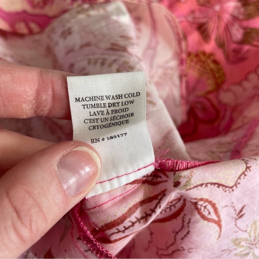 Ulla Johnson | Leiko Floral Print Tropical Pink Dress, Vacation, 8 - Picture 15 of 16
